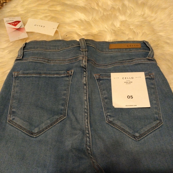 Cello saving time skinny jeans Size 5 NWT - Picture 5 of 11